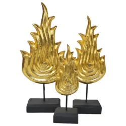 Thai Feuersymbol 3er Set Thai Deko Shop Thai Deko Shop GmbH
