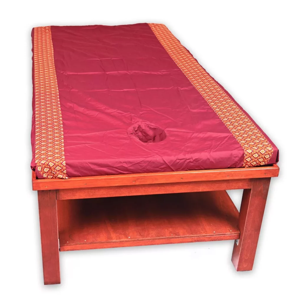 Massagebettbezug – Rot Thai Deko Shop Thai Deko Shop GmbH