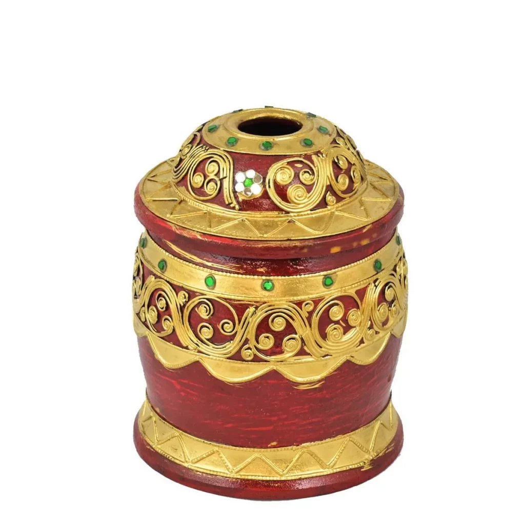 Thai Kleenextuch-Spender – rot Thai Deko Shop Thai Deko Shop GmbH