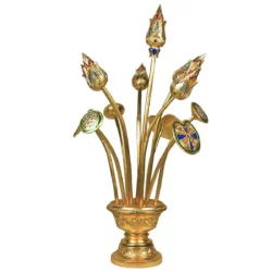 Thai Lotus Blumenstrauss – 106cm Thai Deko Shop Thai Deko Shop GmbH