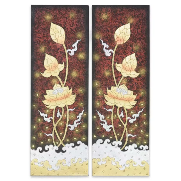Reliefbild – 2teilig 120 x 80 Thai Deko Shop Thai Deko Shop GmbH 2