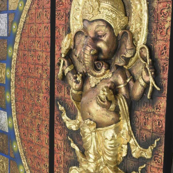 Reliefbild – 3teilig 120 x 150 Thai Deko Shop Thai Deko Shop GmbH 3