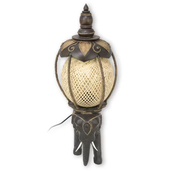Elefanten-Lampe Bambus Thai Deko Shop Thai Deko Shop GmbH 3