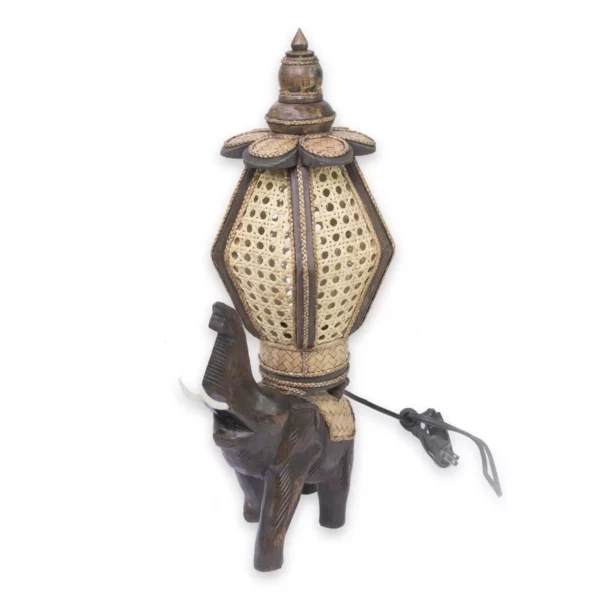 Elefanten-Bambuslampe 49cm Asiatische Lampen Thai Deko Shop GmbH 2