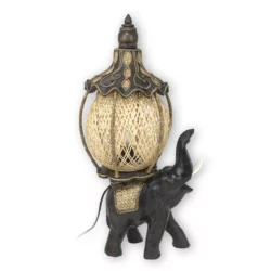 Elefanten-Tischlampe Motiv 1 Thai Deko Shop Thai Deko Shop GmbH