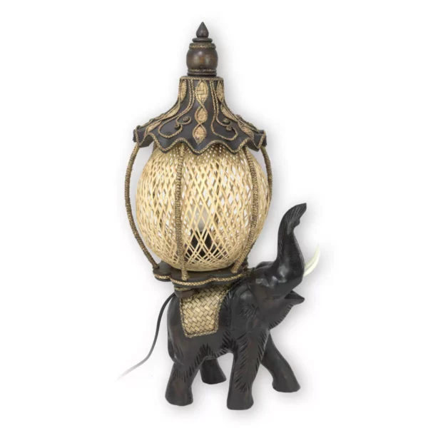 Elefanten-Tischlampe Motiv 1 Thai Deko Shop Thai Deko Shop GmbH 2