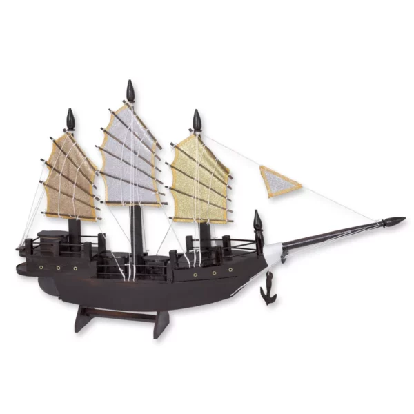 Deko-Schiff – dunkelbraun XL Thai Deko Shop Thai Deko Shop GmbH 2