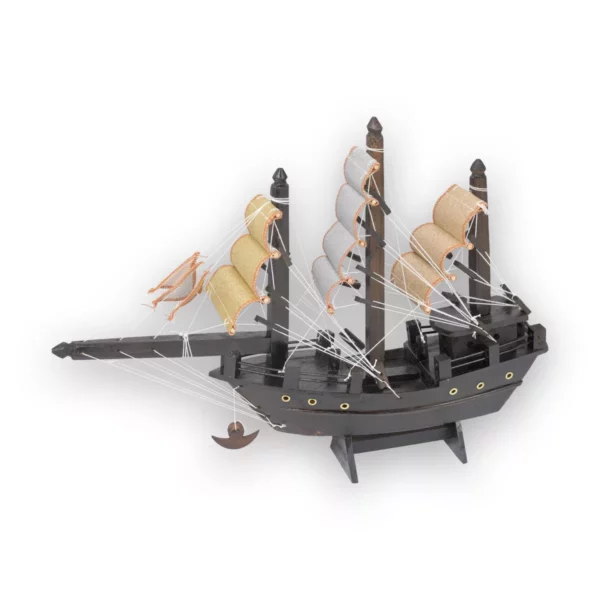 Deko-Schiff – dunkelbraun S Thai Deko Shop Thai Deko Shop GmbH 2