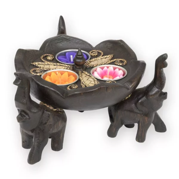 3er Elefant Teelichthalter Thai Deko Shop Thai Deko Shop GmbH 2