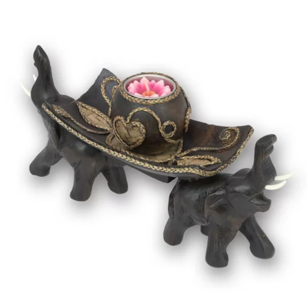 Elefant Teelichthalter Thai Deko Shop Thai Deko Shop GmbH 3