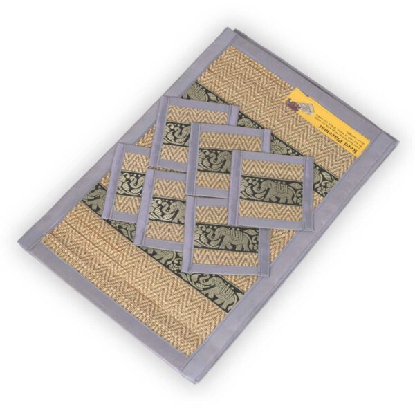 6-teiliges Tischset – violet Untersetzer & Tischsets Thai Deko Shop GmbH 2