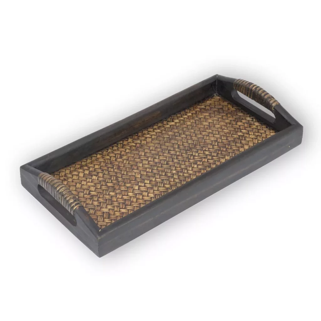Bambus Serviertablett 35 x 18cm Thai Deko Shop Thai Deko Shop GmbH