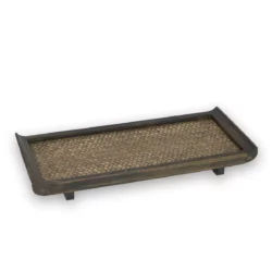 Bambus Serviertablett 39 x 18cm Tabletts & Körbe Thai Deko Shop GmbH