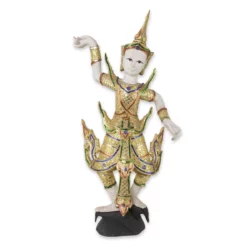 Tanzender Tempelwächter Handwerkskunst Thai Deko Shop GmbH
