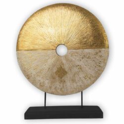 Thai Sonnenscheibe XXL weiss-gold Thai Deko Shop Thai Deko Shop GmbH