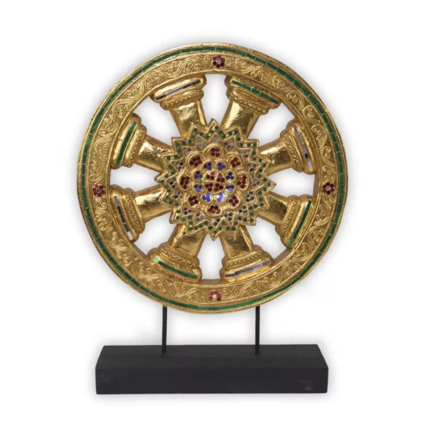 Dharma Rad golden Sonnenscheiben Thai Deko Shop GmbH 2