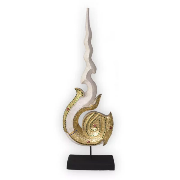 9-Glücksbringer Statue – golden-weiss Thai Deko Shop Thai Deko Shop GmbH 2