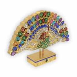Glückspfau-Skulptur 31cm aus Thailand Pfau & Choffa-Statuen Thai Deko Shop GmbH