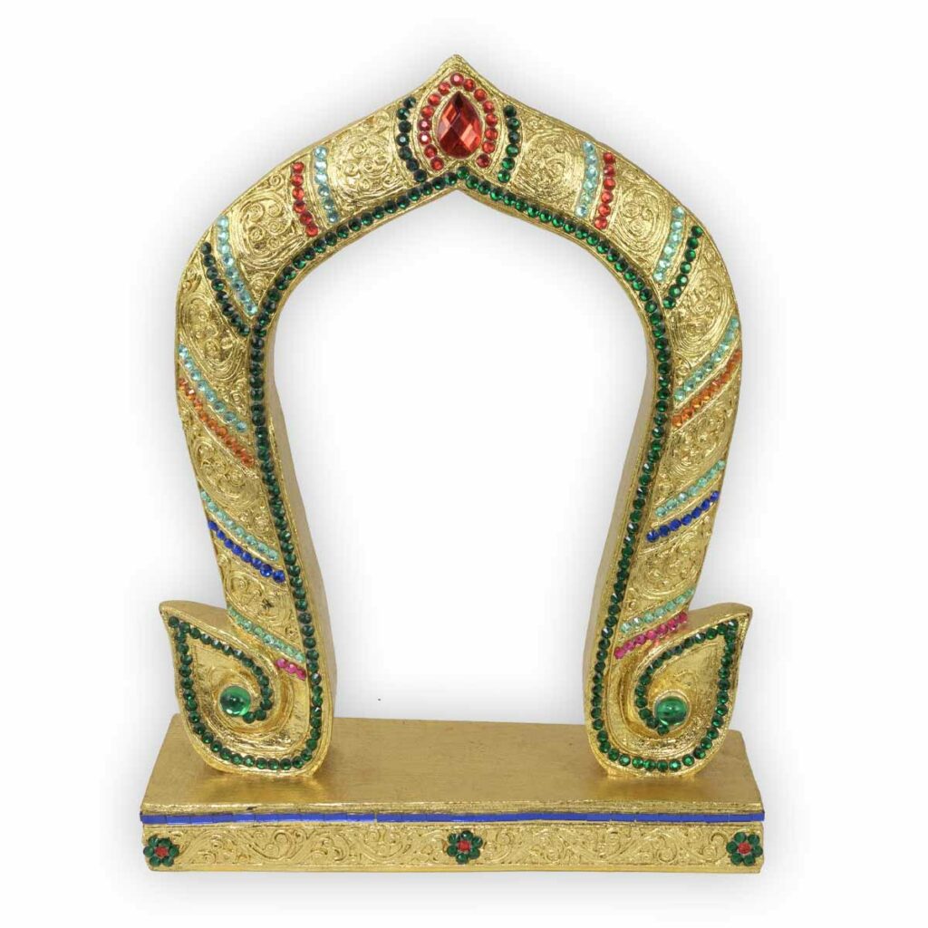 Thai Tempelbogen grün verziert Thai Deko Shop Thai Deko Shop GmbH