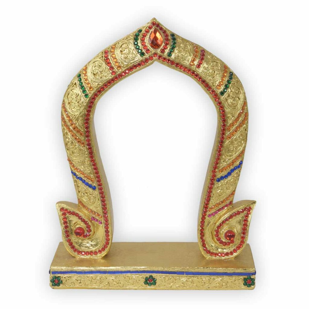 Thai Tempelbogen bunt verziert Thai Deko Shop Thai Deko Shop GmbH