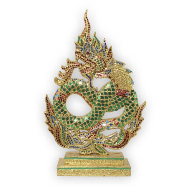 Naga-Drachenschlange als 2er Set – Motiv 2 Grosse Naga Thai Deko Shop GmbH 2