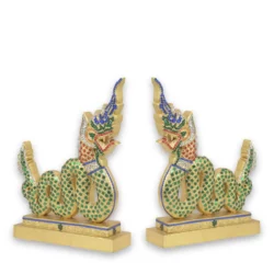 Naga-Drachenschlange als 2er Set – Motiv 3 Thai Deko Shop Thai Deko Shop GmbH 2