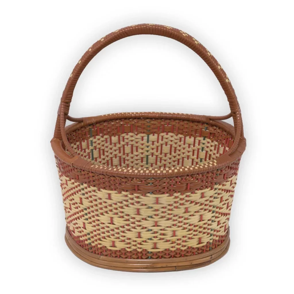 Thailändischer Korb hellbraun Wohnaccessoires Thai Deko Shop GmbH