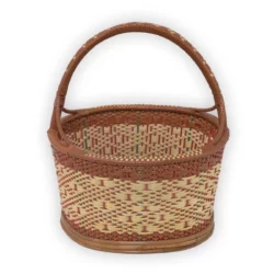 Thailändischer Korb hellbraun Wohnaccessoires Thai Deko Shop GmbH