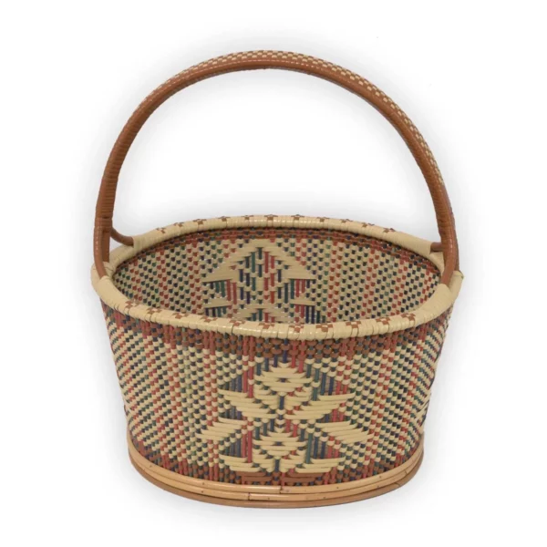 Thailändischer Korb mit Muster Wohnaccessoires Thai Deko Shop GmbH 2