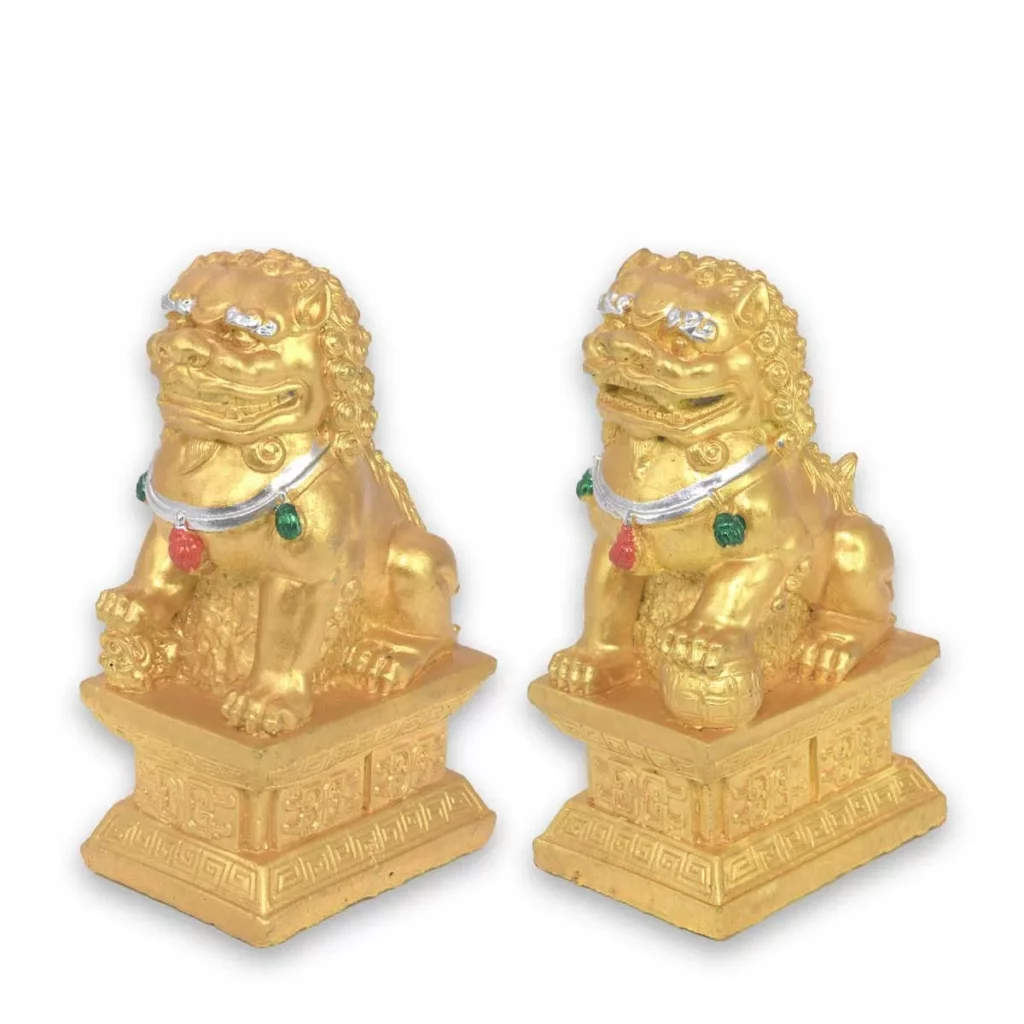 Singha Löwen 2er-Set 18cm Singha Löwen Thai Deko Shop GmbH