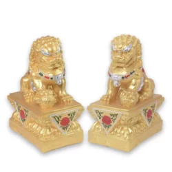 Singha Löwen 2er-Set 34cm Thai Deko Shop Thai Deko Shop GmbH