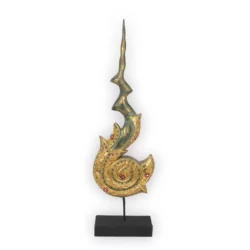 Die 9-Glücksbringer Statue – grün-golden Glückssymbole Thai Deko Shop GmbH