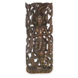 Wand-Deko Schnitzerei Buddha Thai Deko Shop Thai Deko Shop GmbH