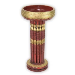 Thailändische Säulenschale – 72cm Thai Deko Shop Thai Deko Shop GmbH
