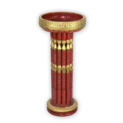 Thailändische Säulenschale 69cm Thai Deko Shop Thai Deko Shop GmbH