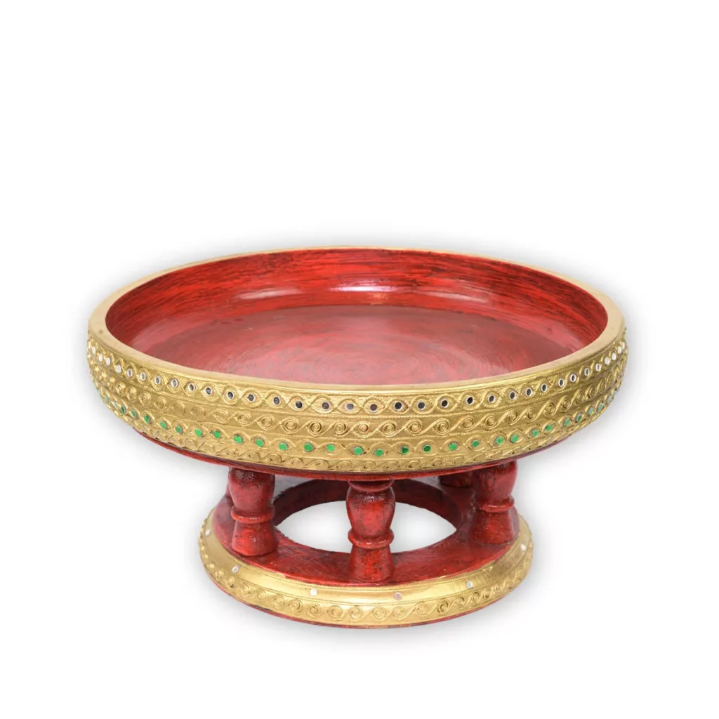 Thailändische Tischschale 41cm Wohnaccessoires Thai Deko Shop GmbH