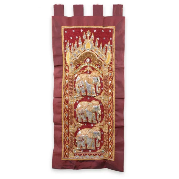 Wandbehang mit Elefantenmotiv Thai Deko Shop Thai Deko Shop GmbH 2