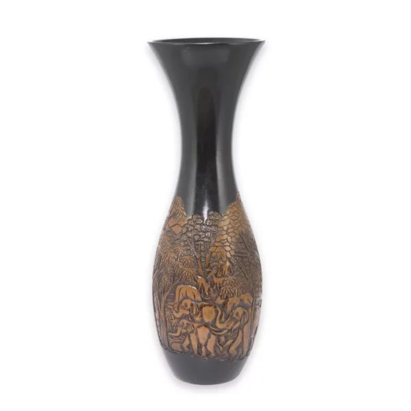 Vase mit Elefanten 76cm Thai Deko Shop Thai Deko Shop GmbH 2