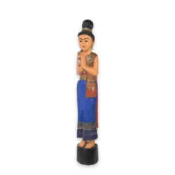 Sawasdee Damen-Standfigur blau 130cm Thai Deko Shop Thai Deko Shop GmbH