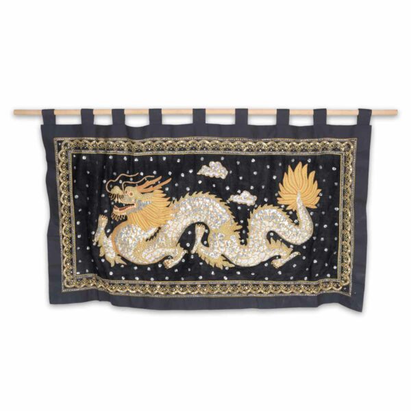 Wand-Teppich mit Drachenmotiv Thai Deko Shop Thai Deko Shop GmbH 2