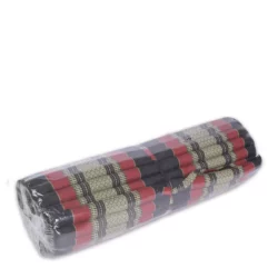 Thaimatte schwarz-rot 200 x 110cm Thai Deko Shop Thai Deko Shop GmbH