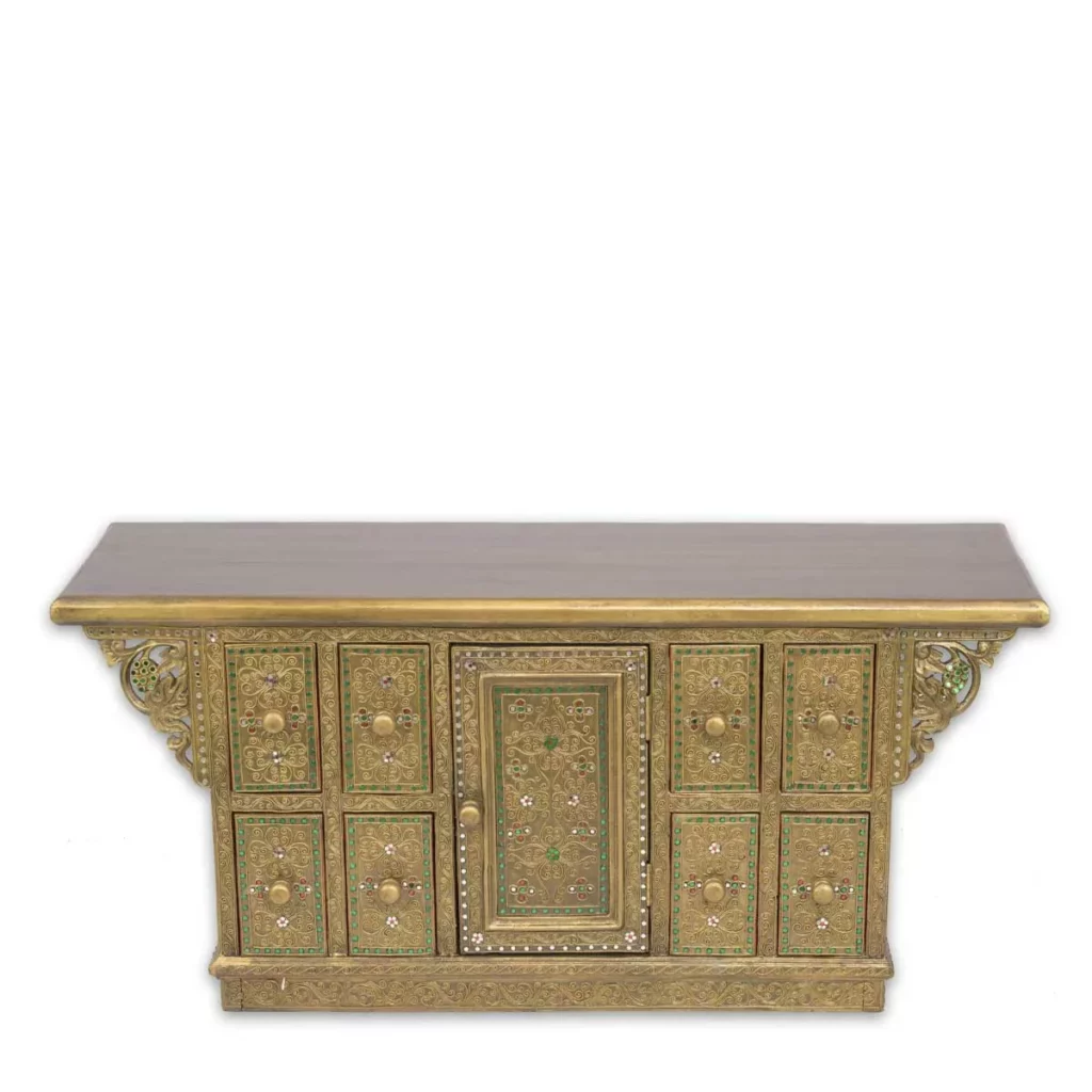 Glasmosaikschrank Kommoden Thai Deko Shop GmbH