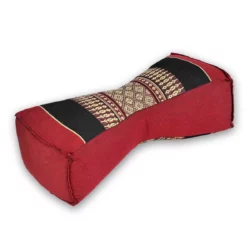 Thai Nackenkissen rot-schwarz Thai Deko Shop Thai Deko Shop GmbH