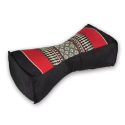 Thai Nackenkissen schwarz-rot Thai Deko Shop Thai Deko Shop GmbH