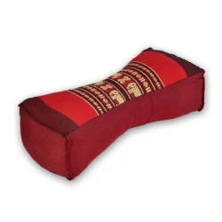 Thai Nackenkissen rot mit Elefanten Thai Deko Shop Thai Deko Shop GmbH