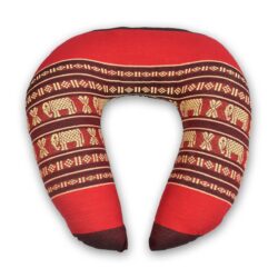 Thai Nackenhörnchen rot mit Elefanten Thai Deko Shop Thai Deko Shop GmbH